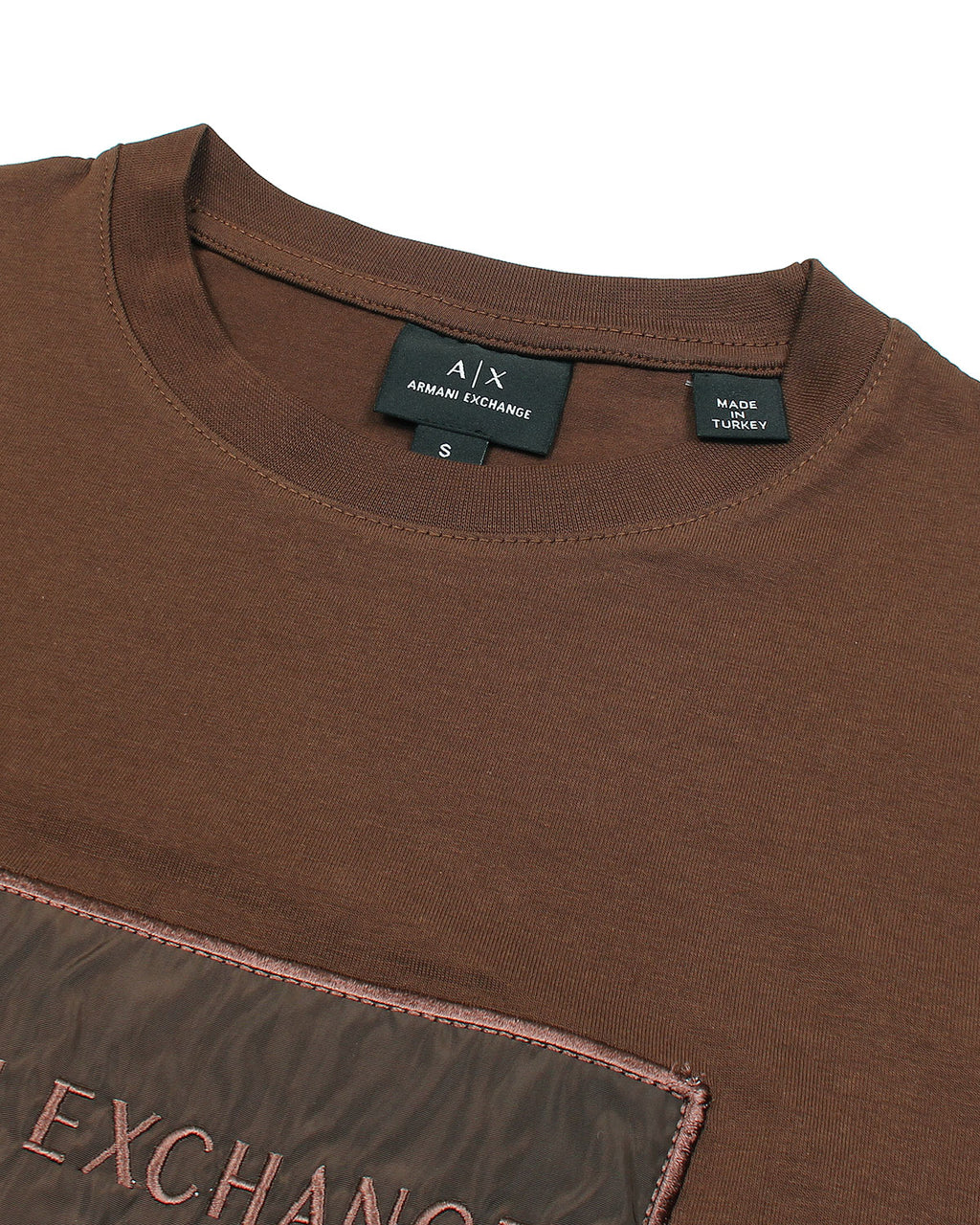 Premium A/X Patchina Men Tee - Brown
