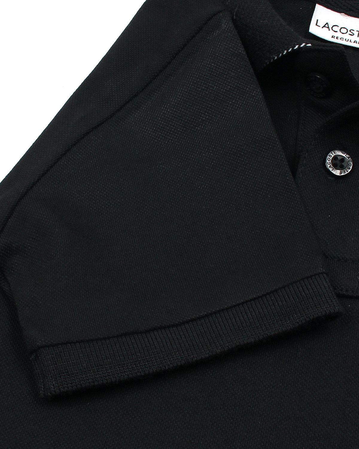 Collar D. Kids L-C-O-S-T Polo Shirt - Black