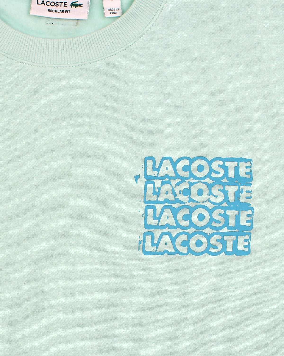 Loc. Logo Crew Neck Men's Sweat - Mint Green