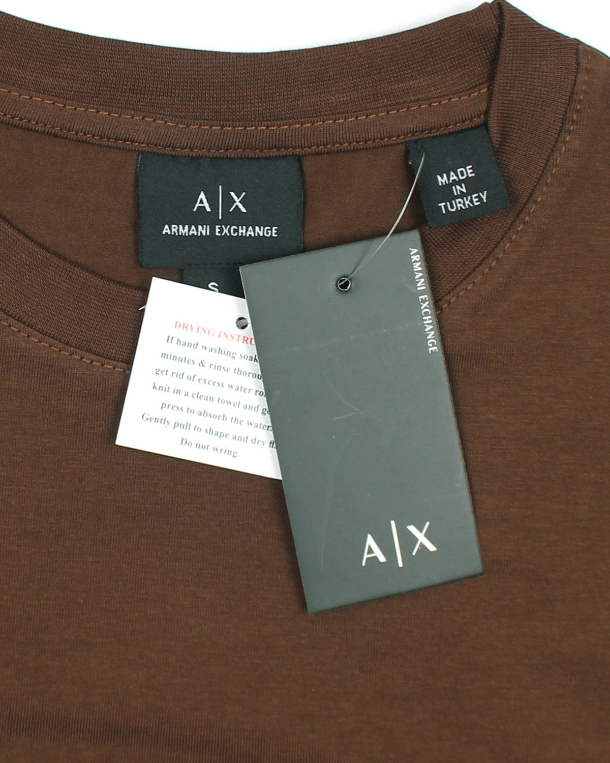 Premium A/X Patchina Men Tee - Brown