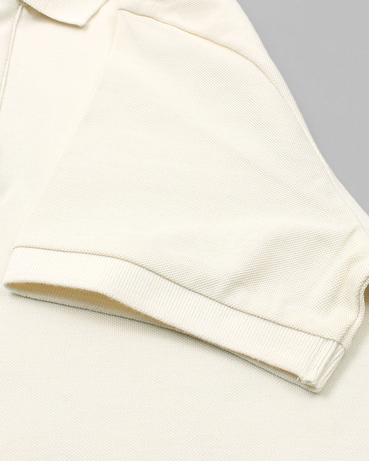 Premium Men's Lac. Classic Polo Shirt - Off White