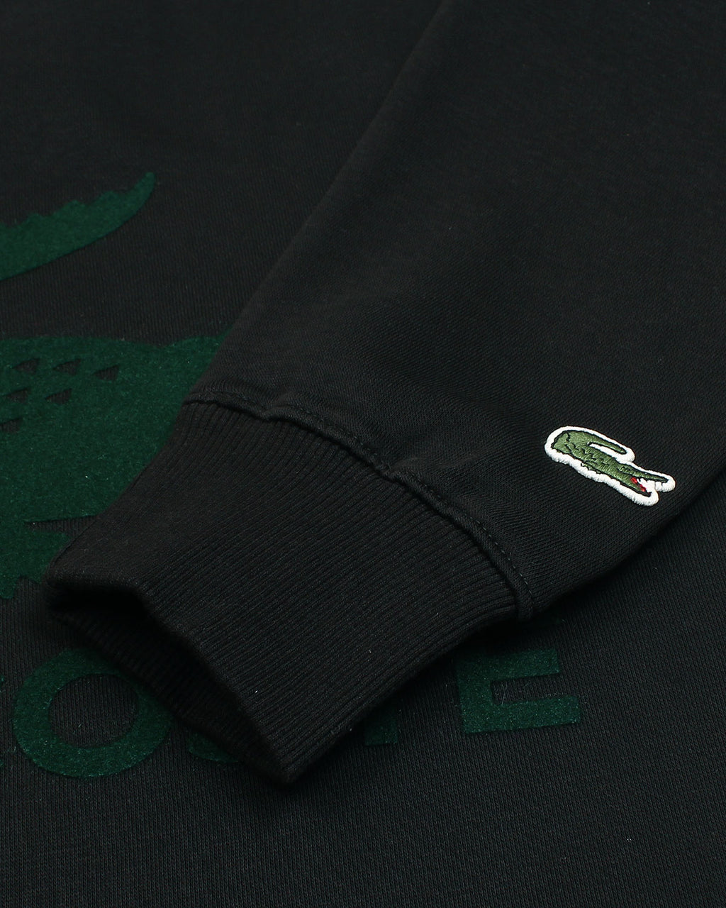 Premium Loc. Men's Croc Batch Sweat - Black