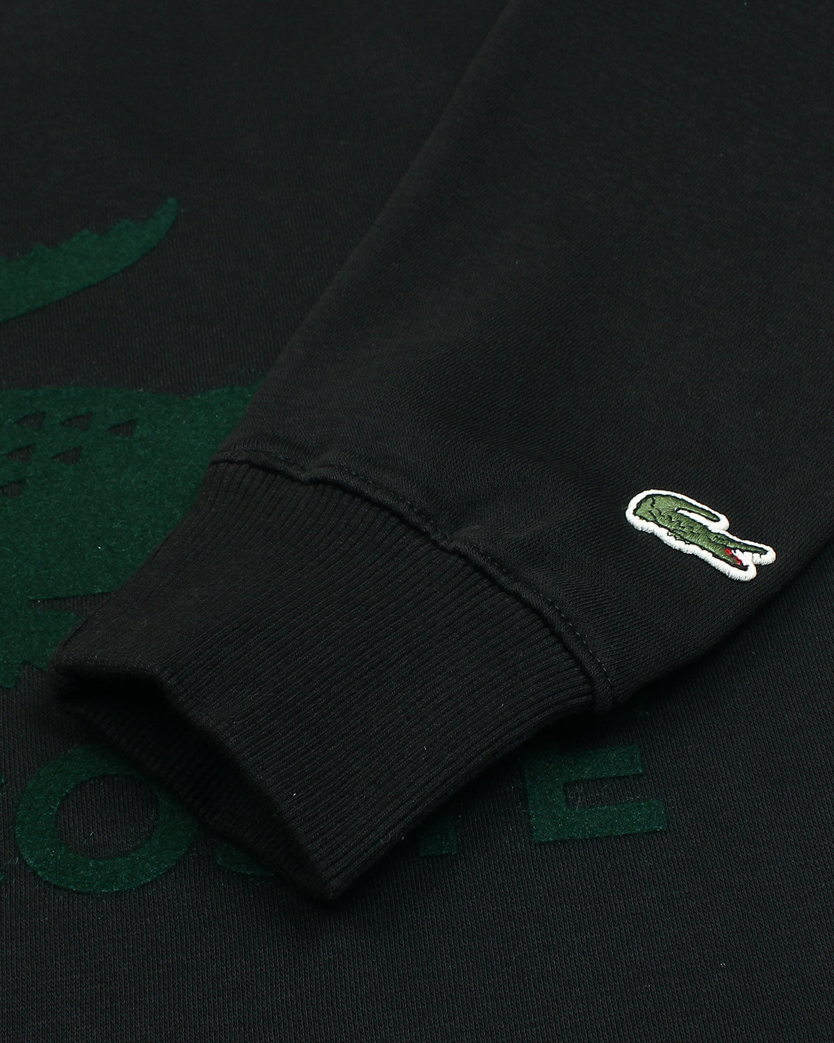 Premium Loc. Men's Croc Batch Sweat - Black