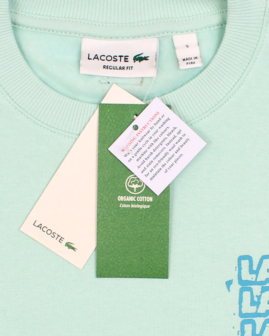 Loc. Logo Crew Neck Men's Sweat - Mint Green