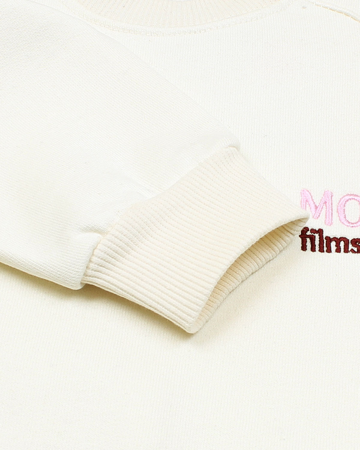 Premium Fleece Kids Tracksuit - White & Grey