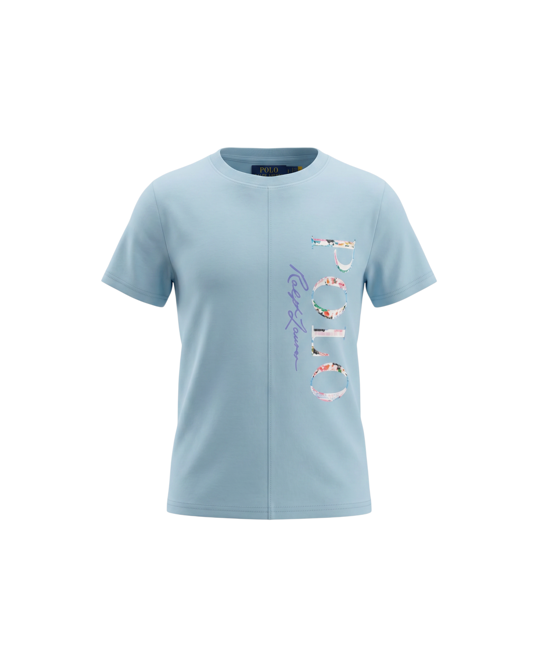 Baby Girls Polo Iconic Tee - Sky Blue