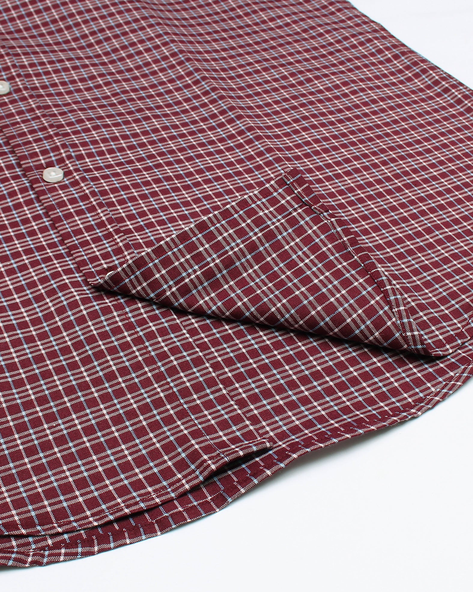 Iconic Pony Checkered Shirt - Red