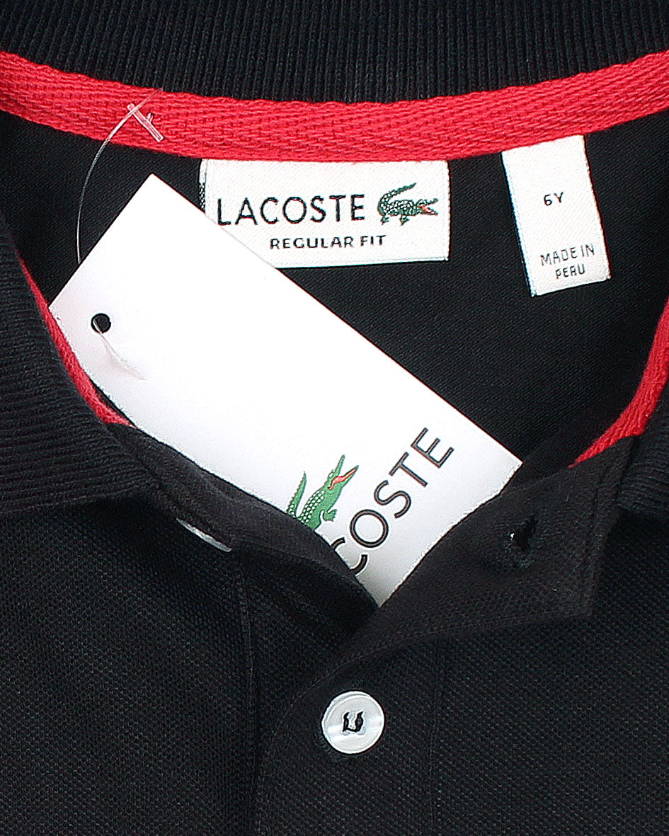 Exclusive Panel L-S-C-T Kids Polo - R-B