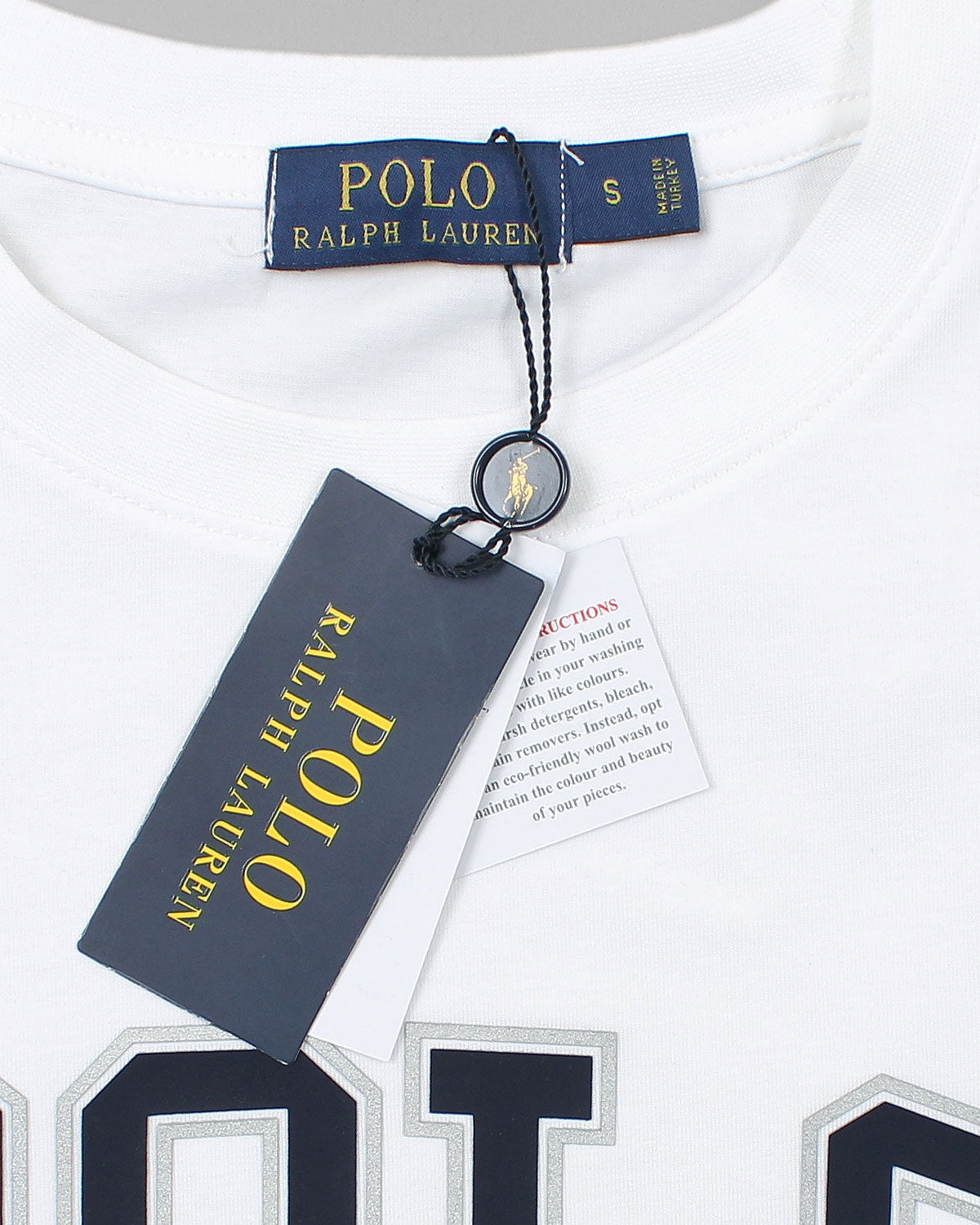 Men's Iconic Polo T Shirt - White