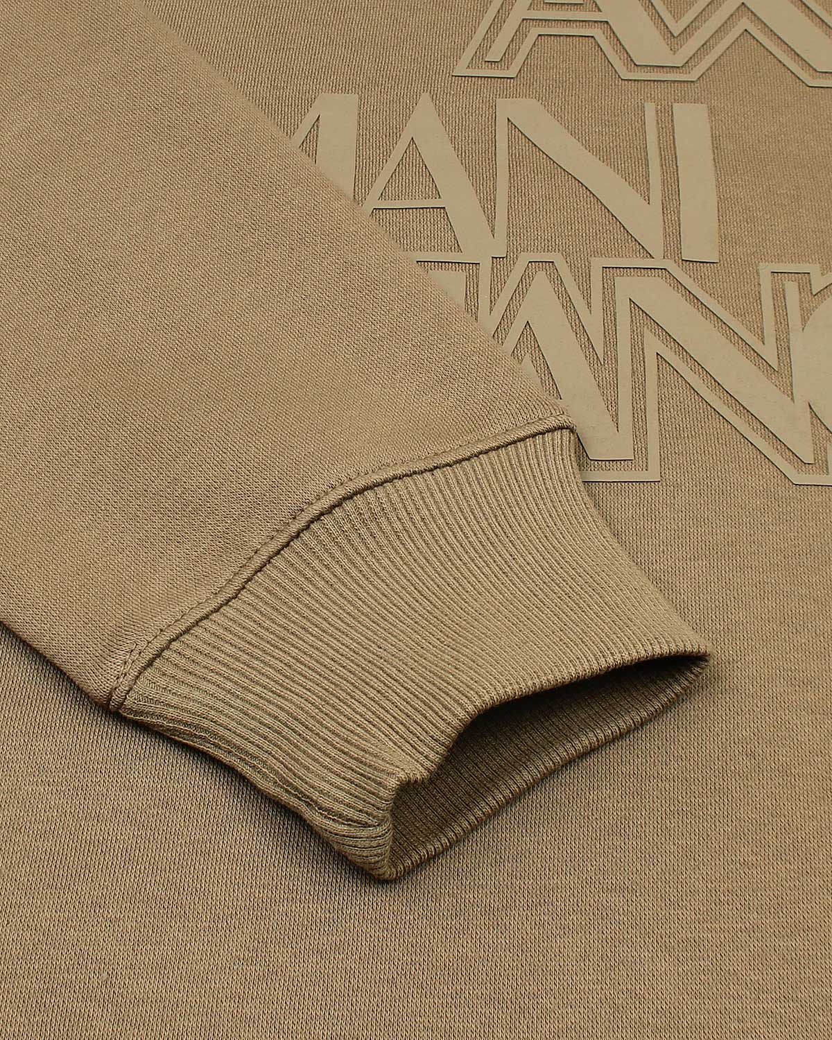 Exclusive A-X Mens Designer Sweat - Beige