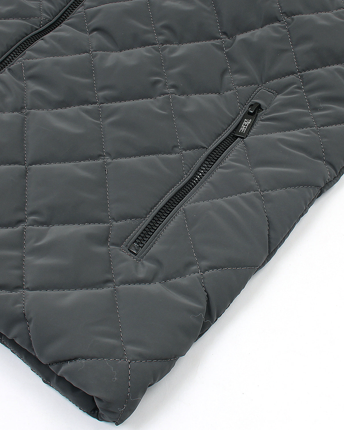 Exclusive Diamond Cut Gillet - Grey