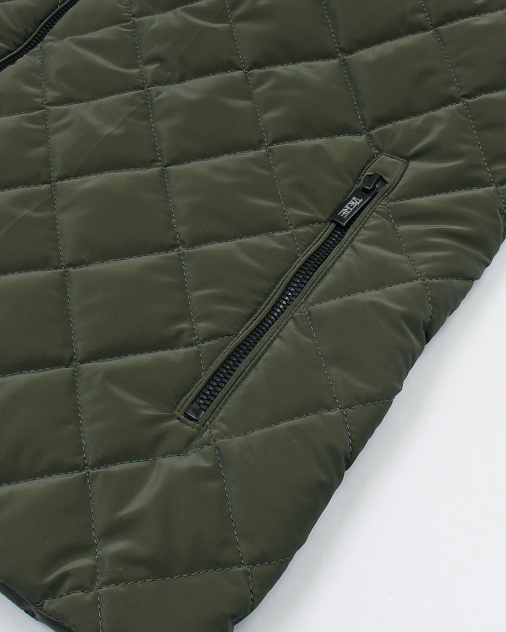 Exclusive Diamond Cut Gillet - Green
