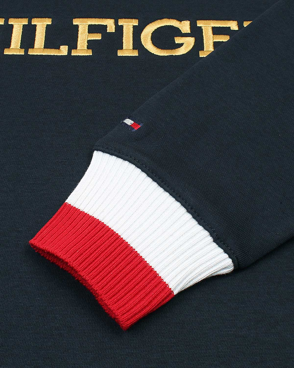 Premium Mens Flag Tommy Sweat - Navy Blue