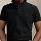 Iconic Mesh Men Polo Shirt - Black