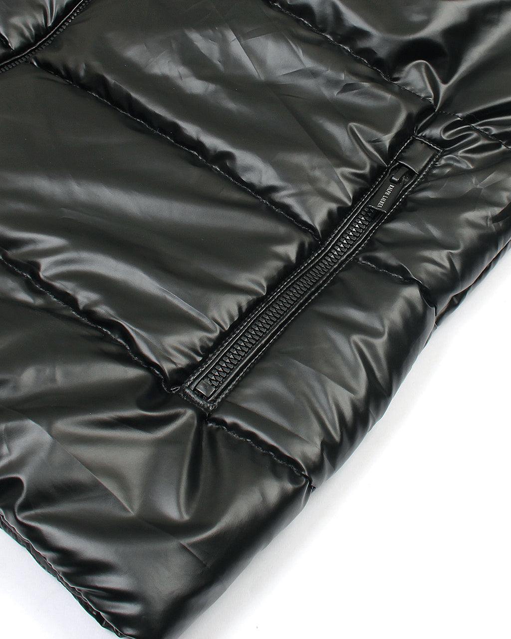 Iconic R-L Zip Gillet - Black