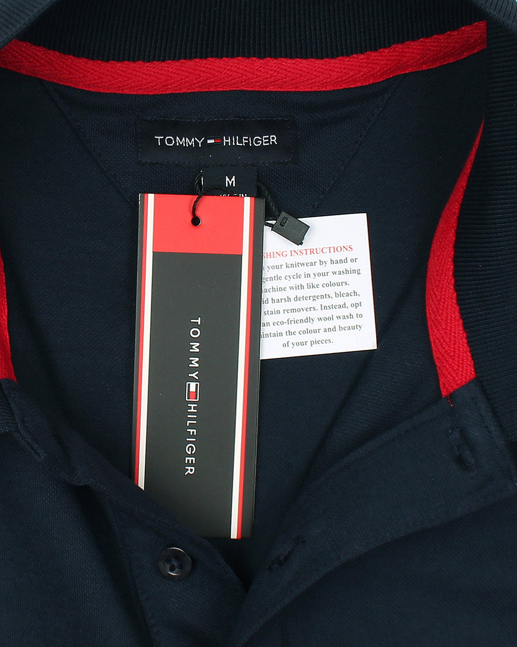 Exclusive Tommy Panel Polo - Black