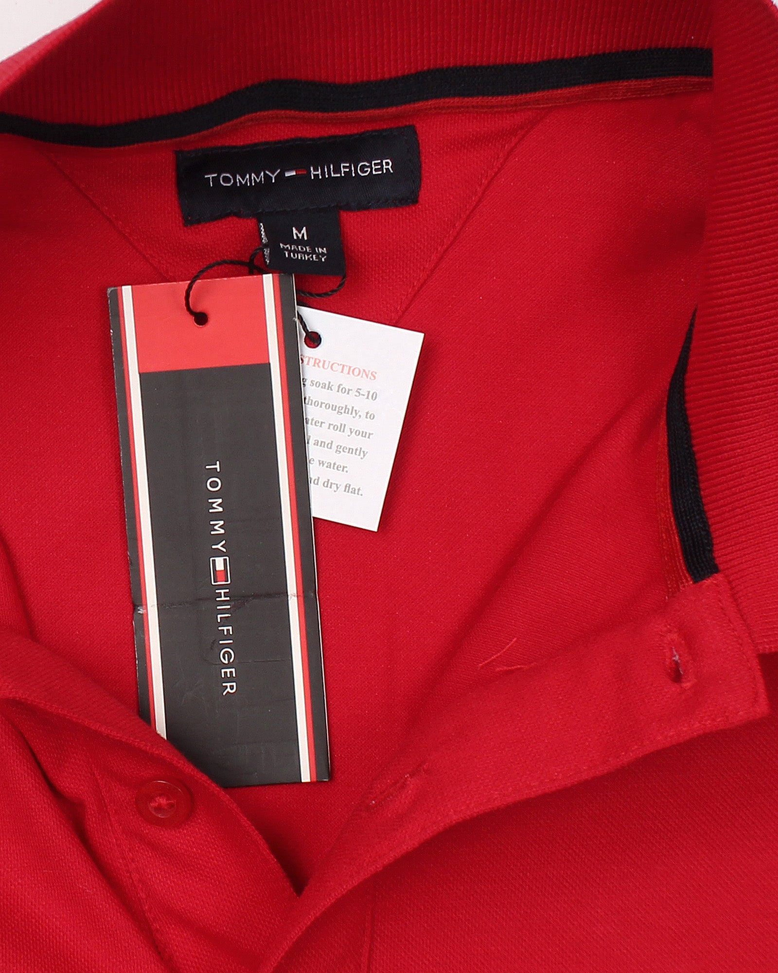 Exclusive Tommy Panel Polo - Red