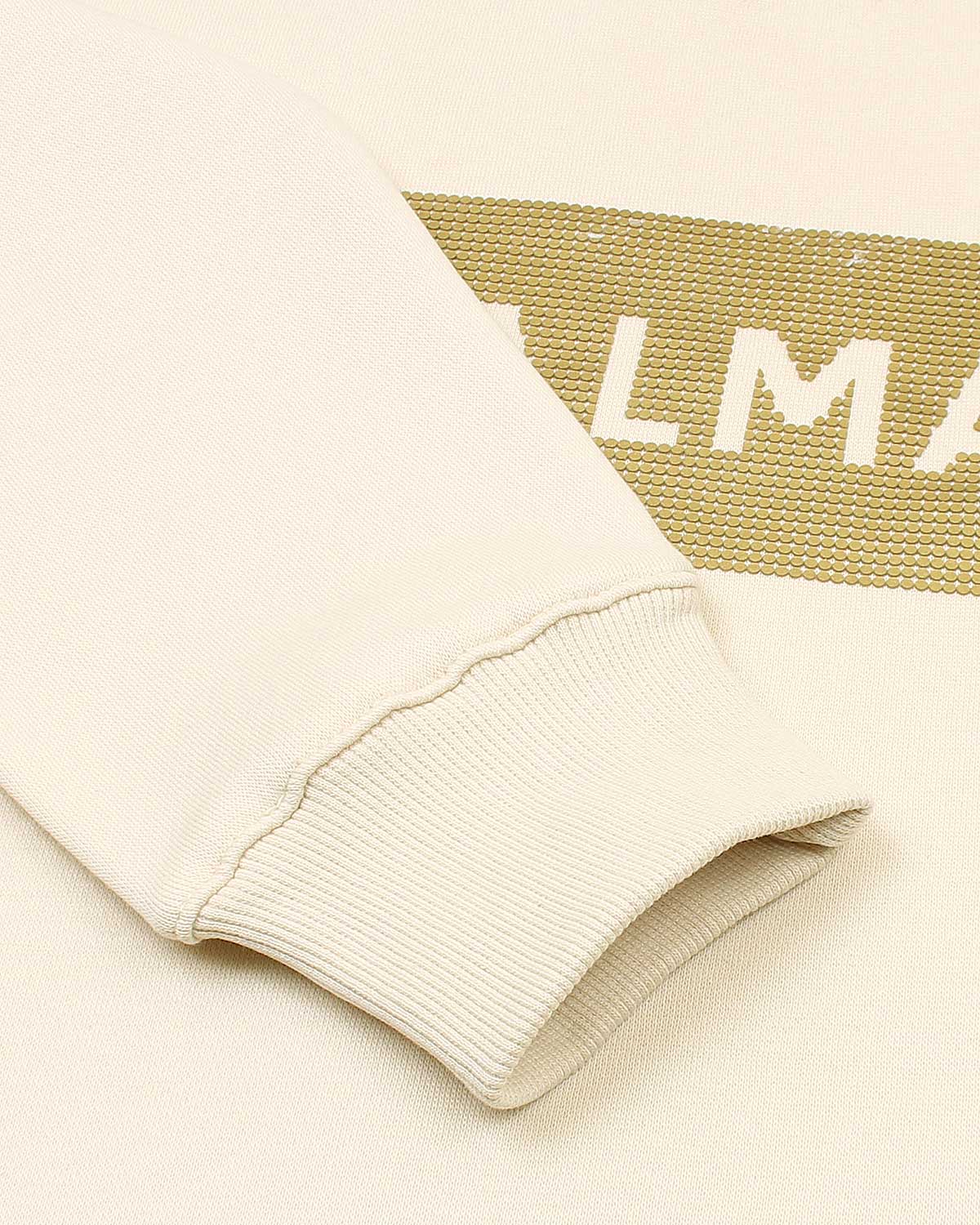 Exclusive B-L-M-N Gold Mens Sweat - Off-White