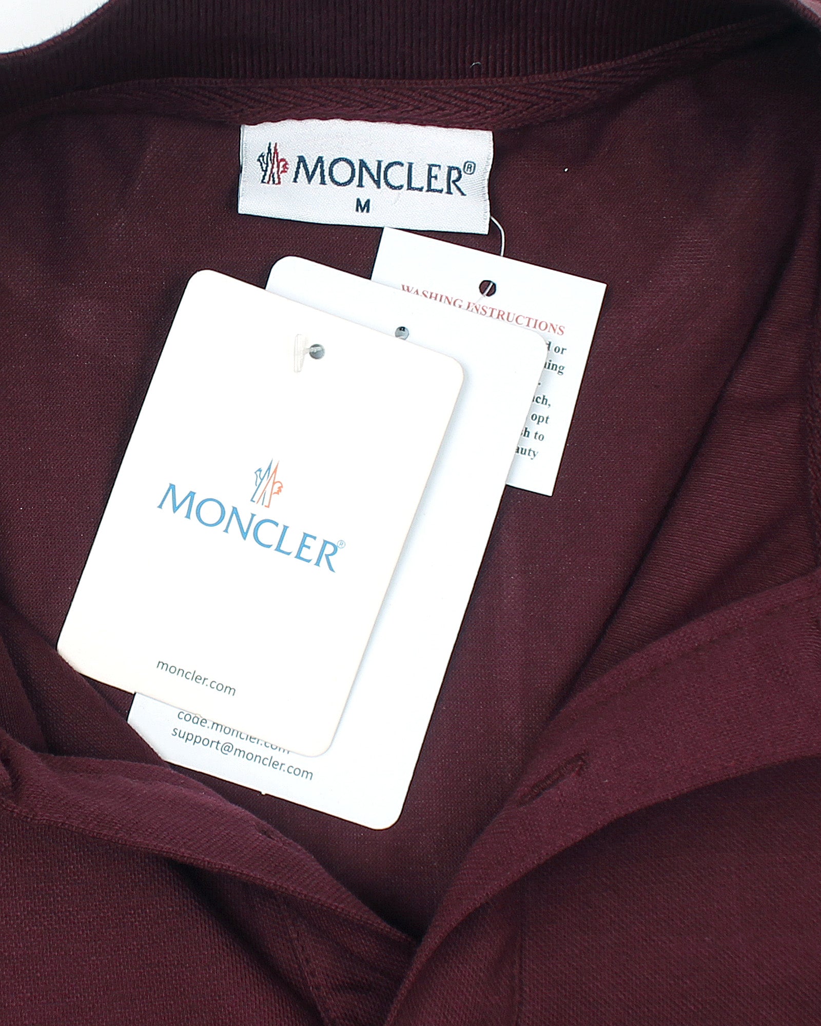 Premium Mon. Motive Polo - Maroon