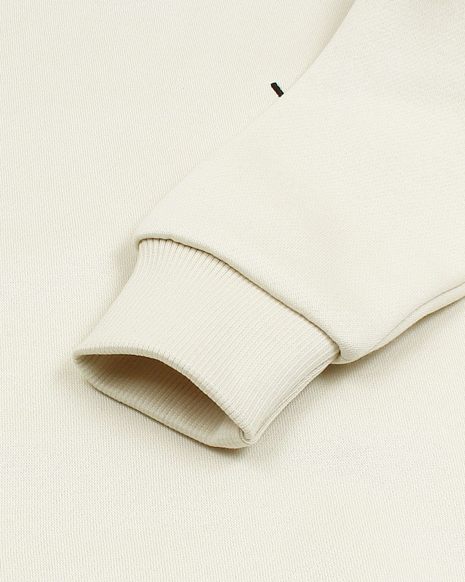 Premium Iconic L-S-C-T Motive Sweat - White