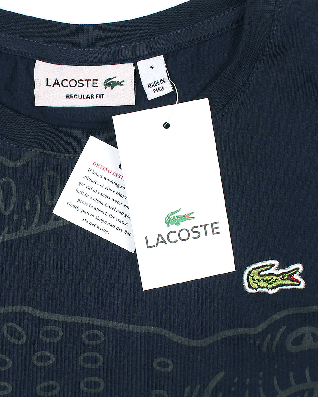 Exclusive LCST Croc Tee - Navy