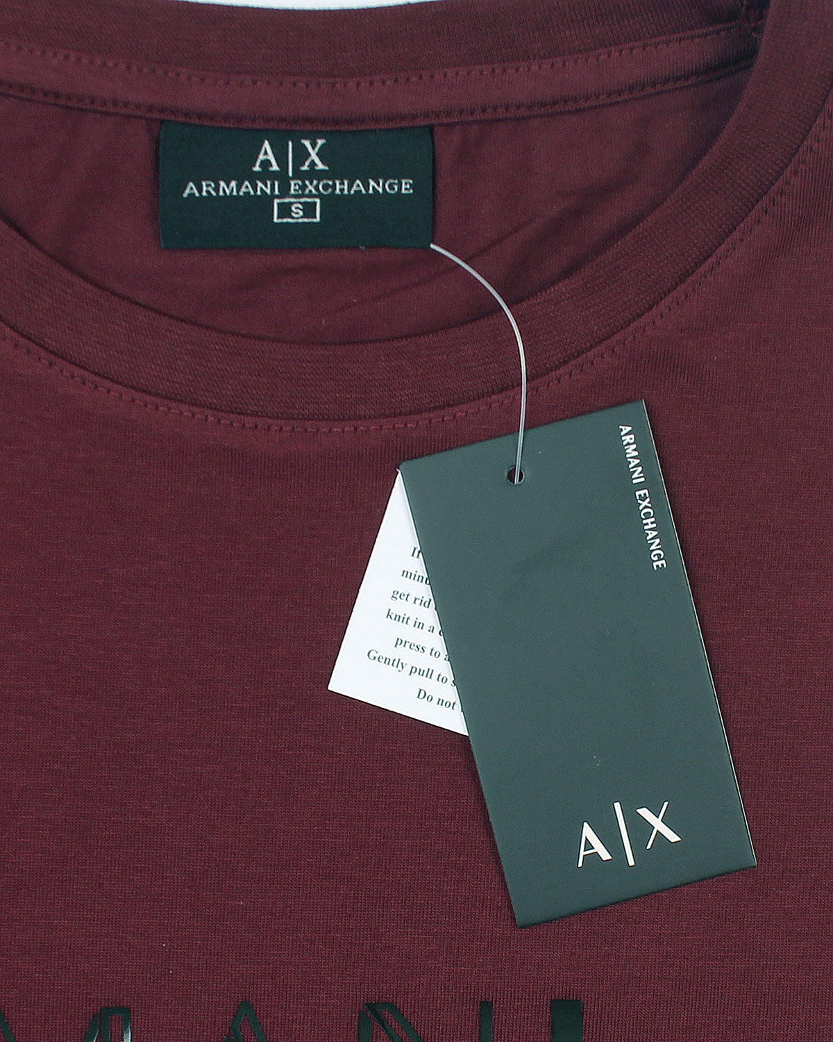 Exclusive A-X Tee - Maroon
