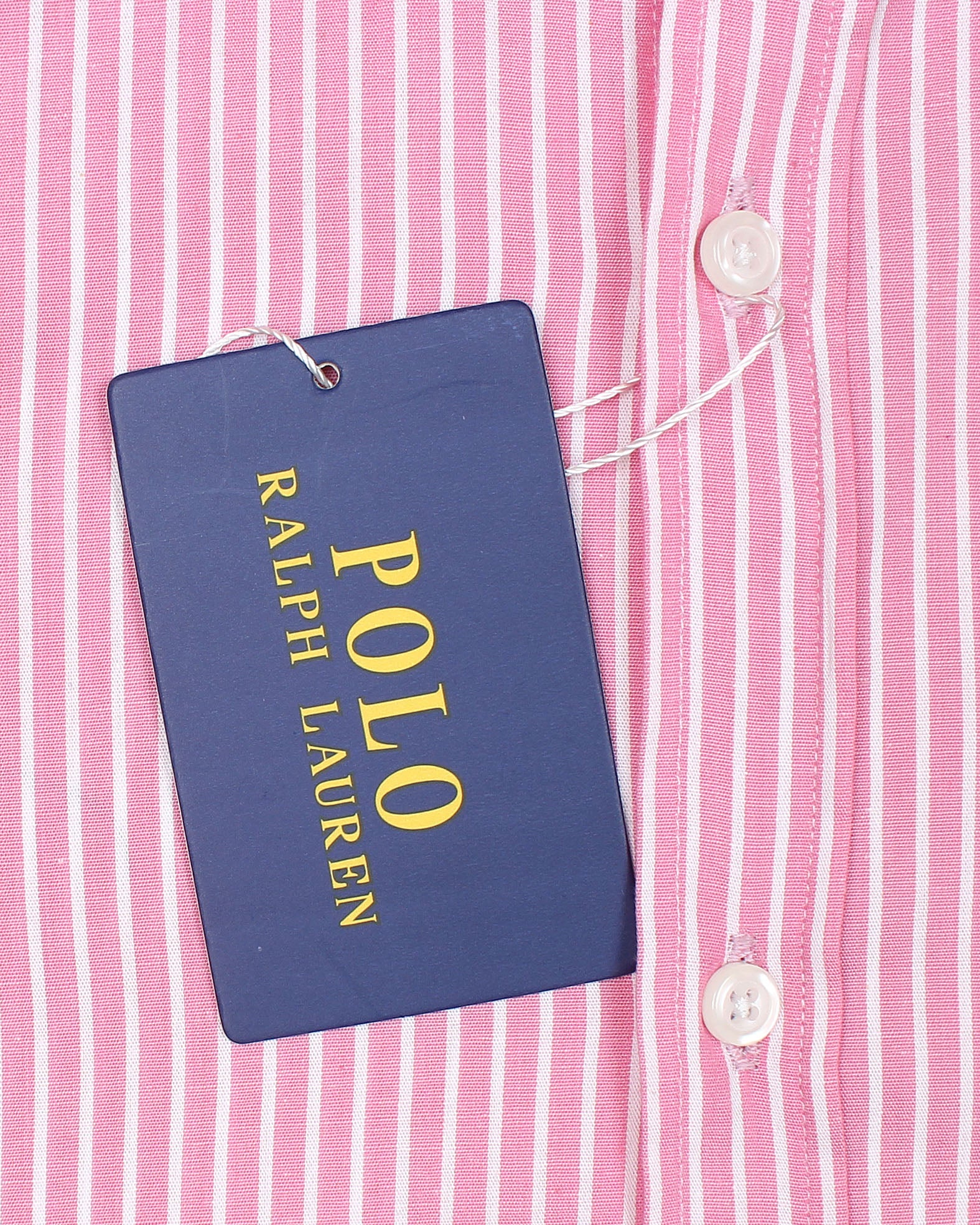 Iconic Pink R/L Button Down Shirt - Checkered