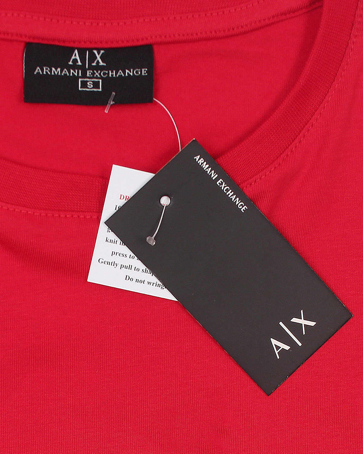 Exclusive A-X Signature Tee - Red