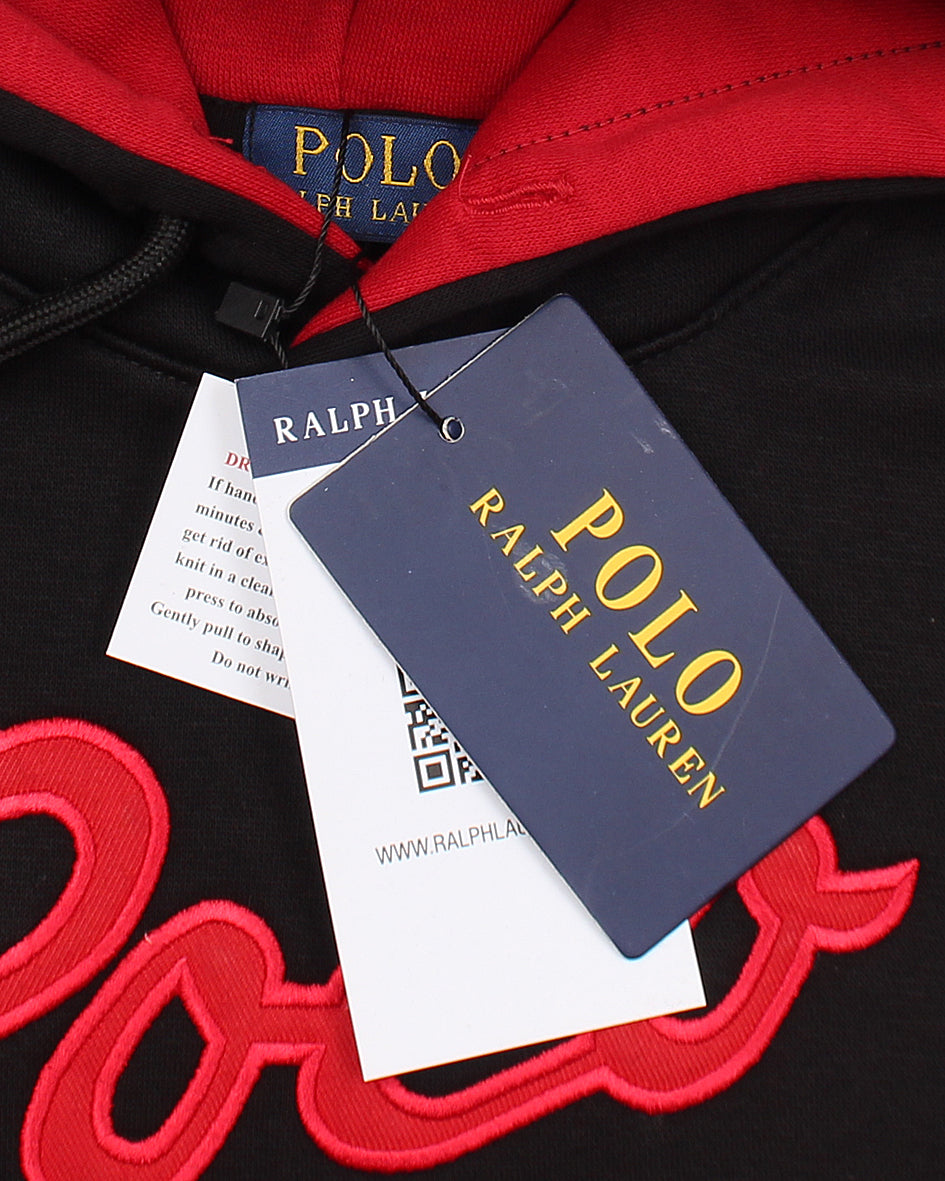 Exclusive Kids Polo Hood - Black