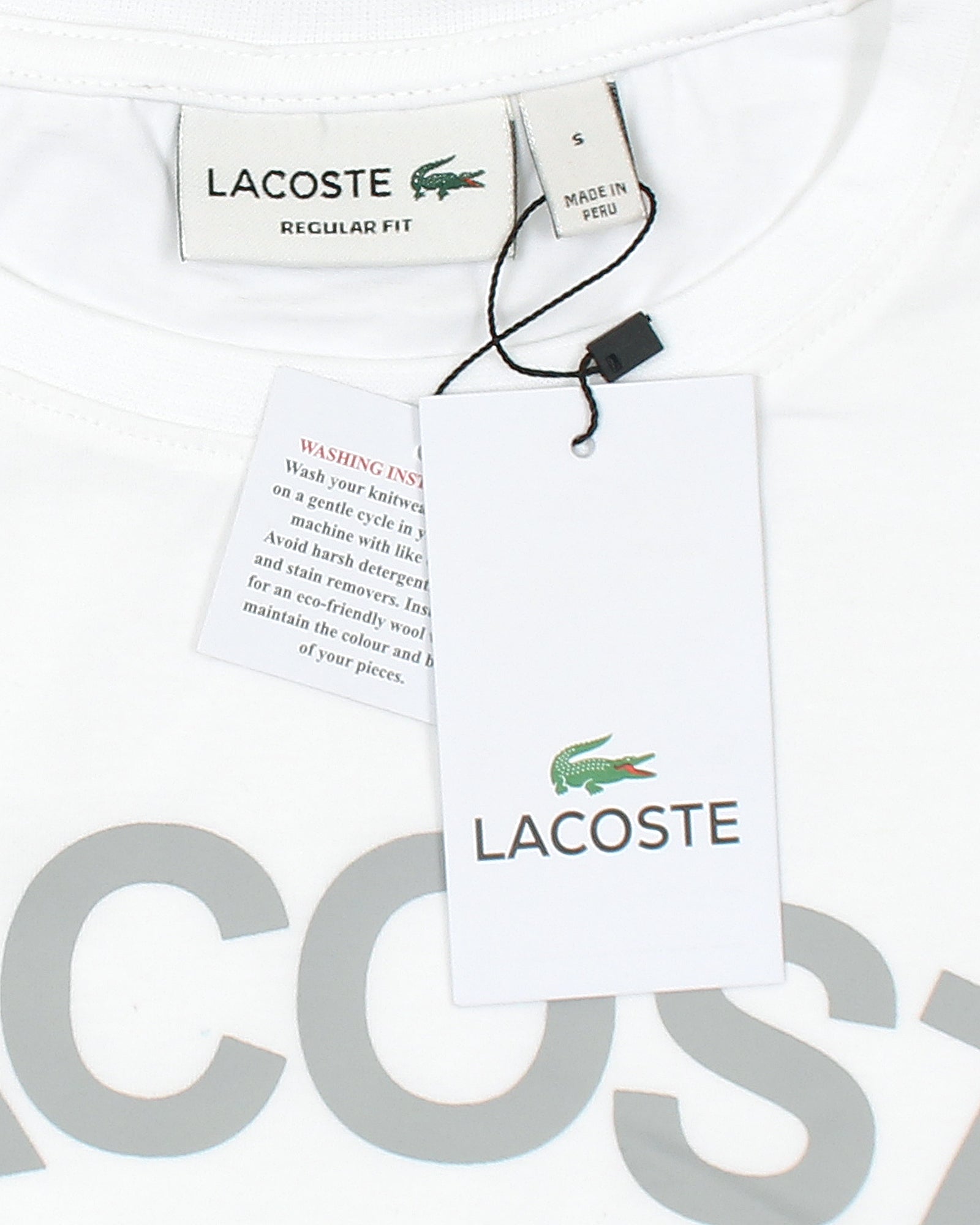 Lc Premium Crew Neck Tee Shirt - White