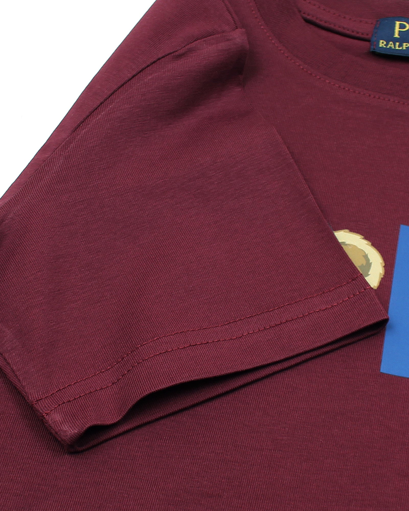 Exclusive Kids Polo Bear Tee - Maroon