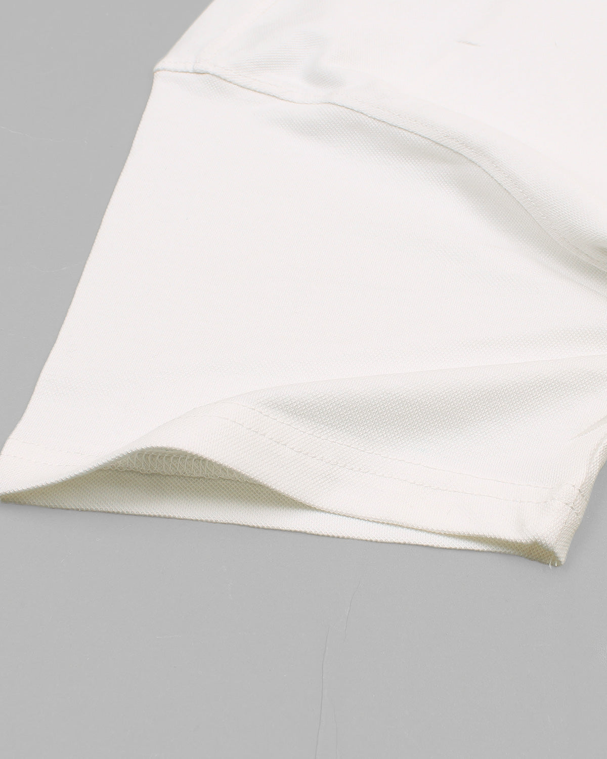 Men's Lapel Collar Pique Shirt - White