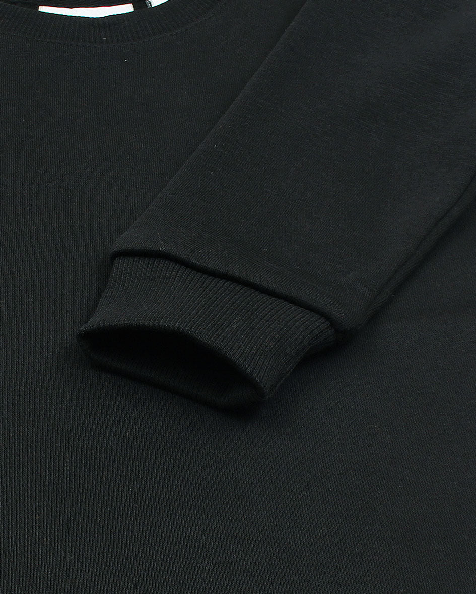 Premium L-C-S-T Boys Motive Sweat - Black