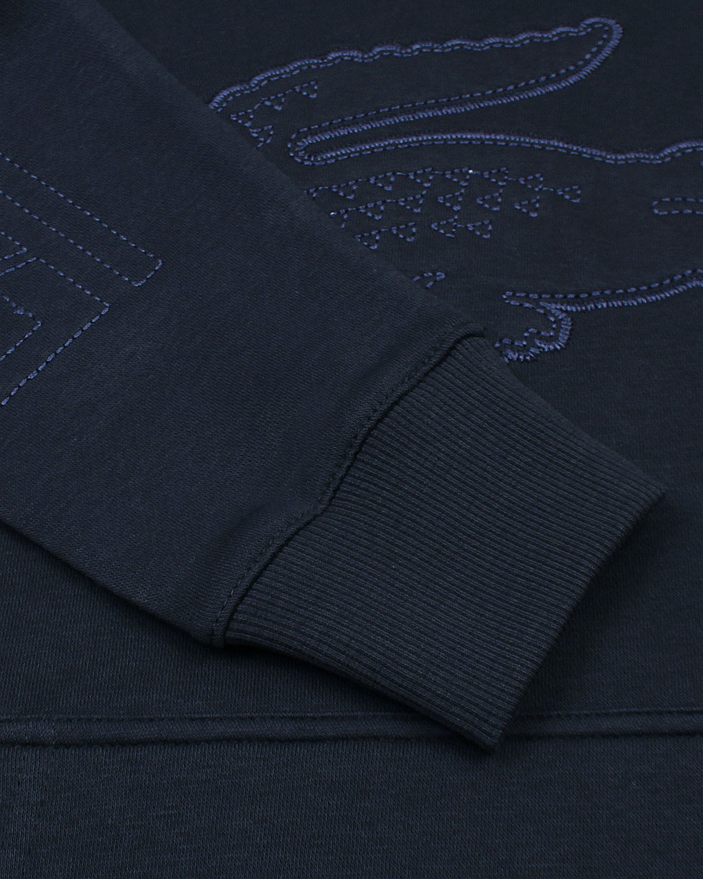 Exclusive L-S-C-T Embossed Mens Hoddie - Navy Blue