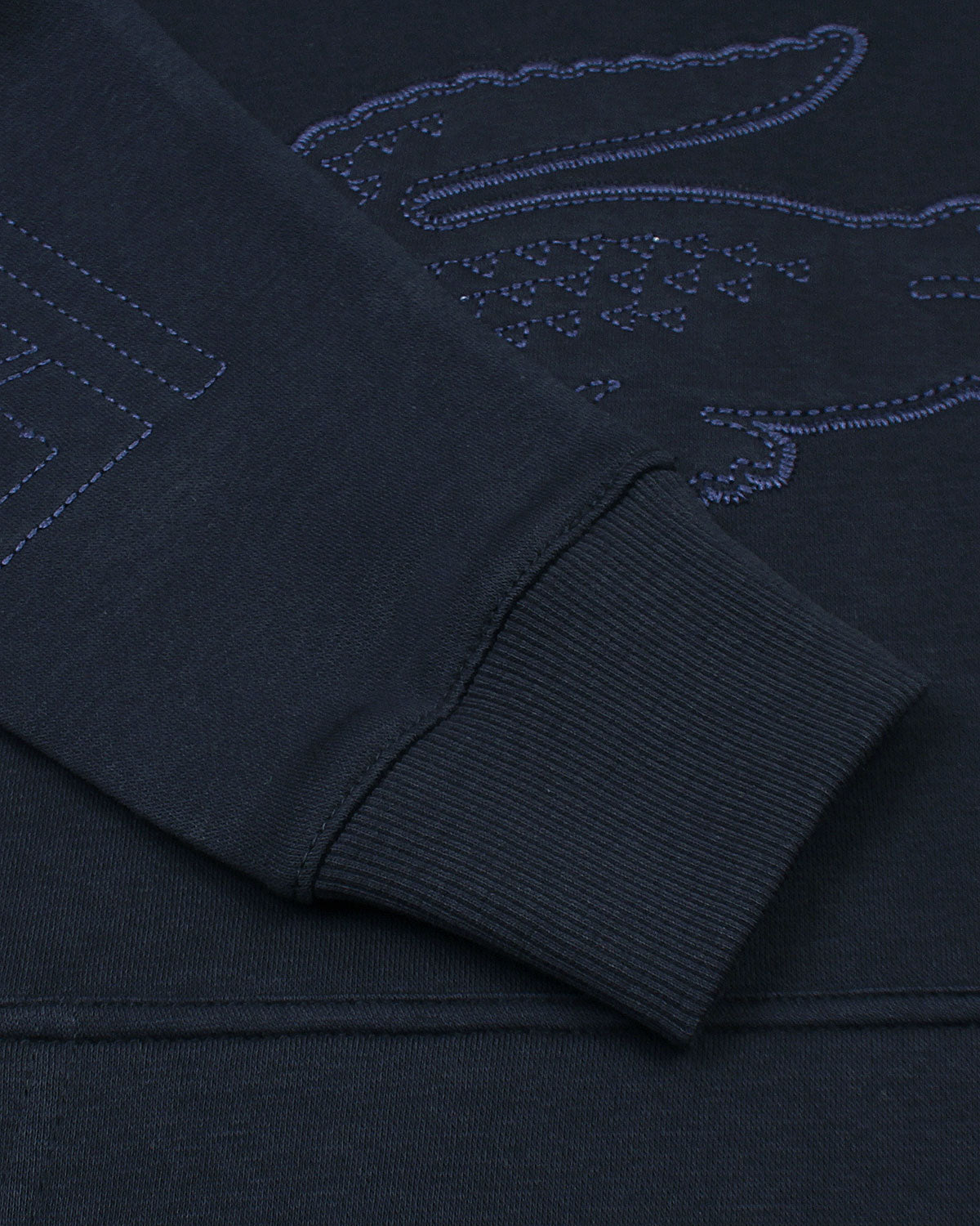 Exclusive L-S-C-T Embossed Mens Hoddie - Navy Blue