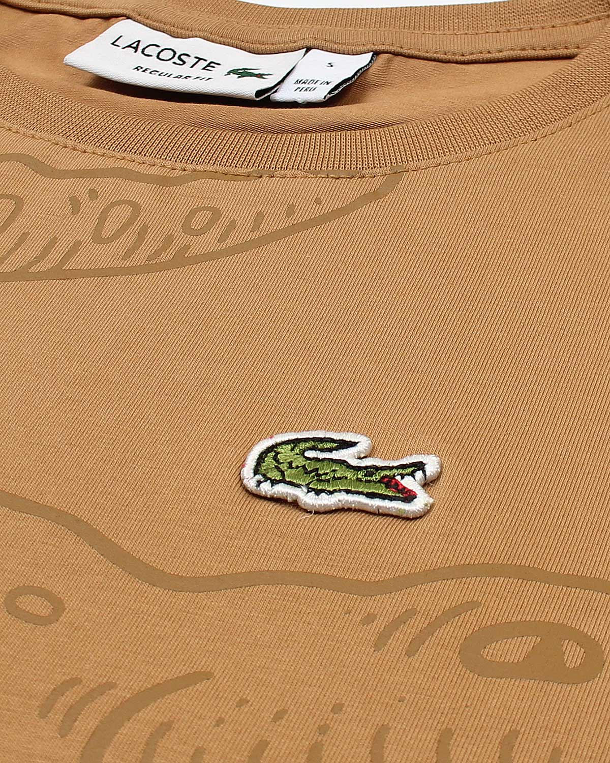 Exclusive LCST Croc Tee - Brown