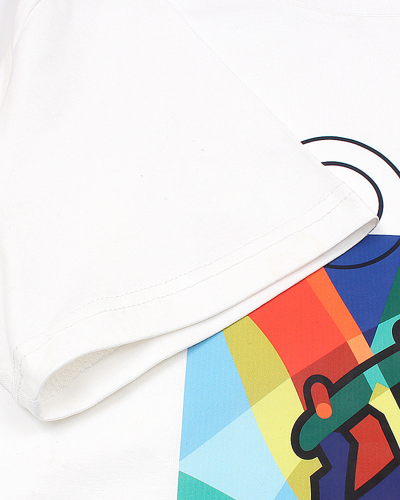Premium Polo Multi Tee Men - White