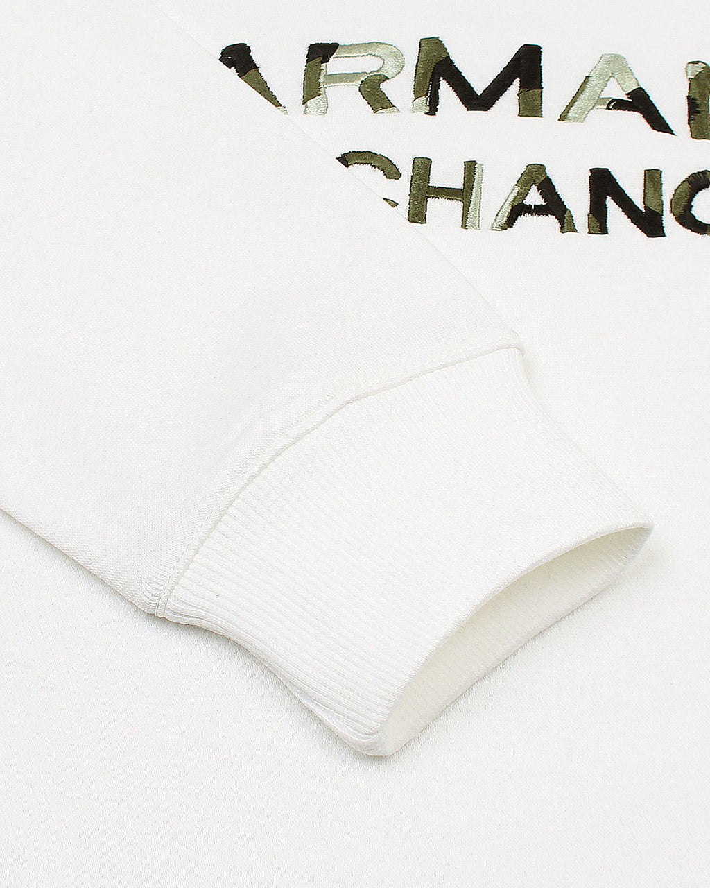 Exclusive A-X Camo Mens Sweat - White