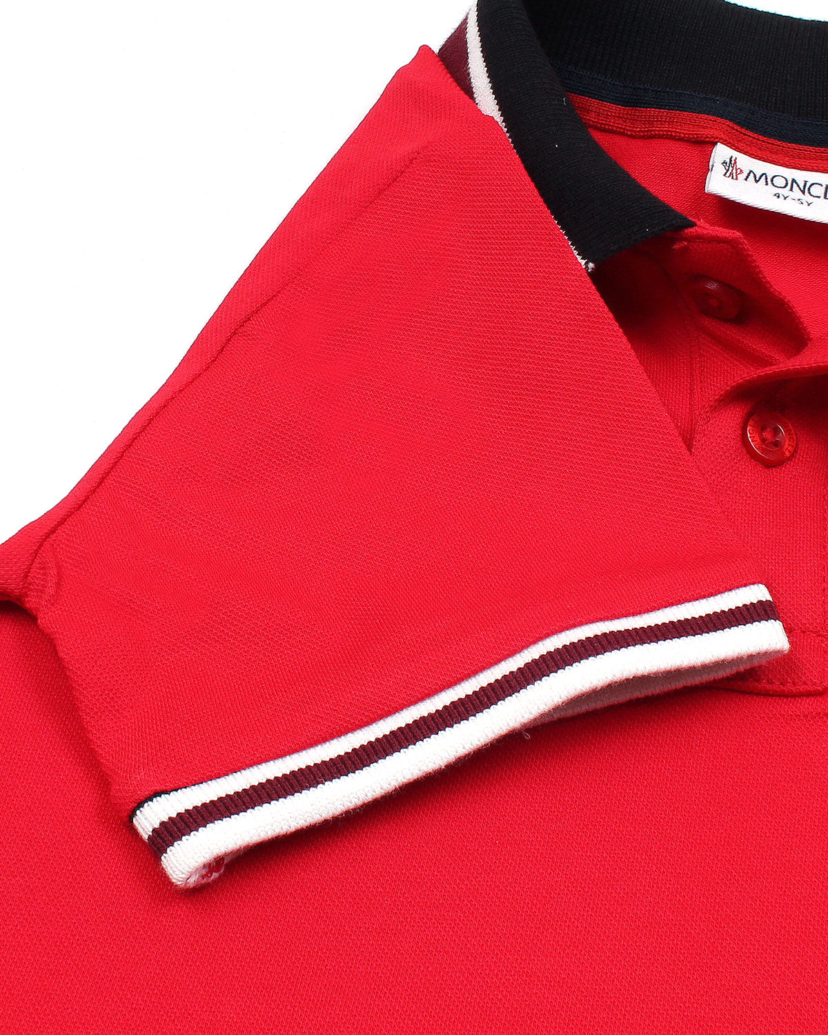 Premium Kids Mon. Batch Polo - Red
