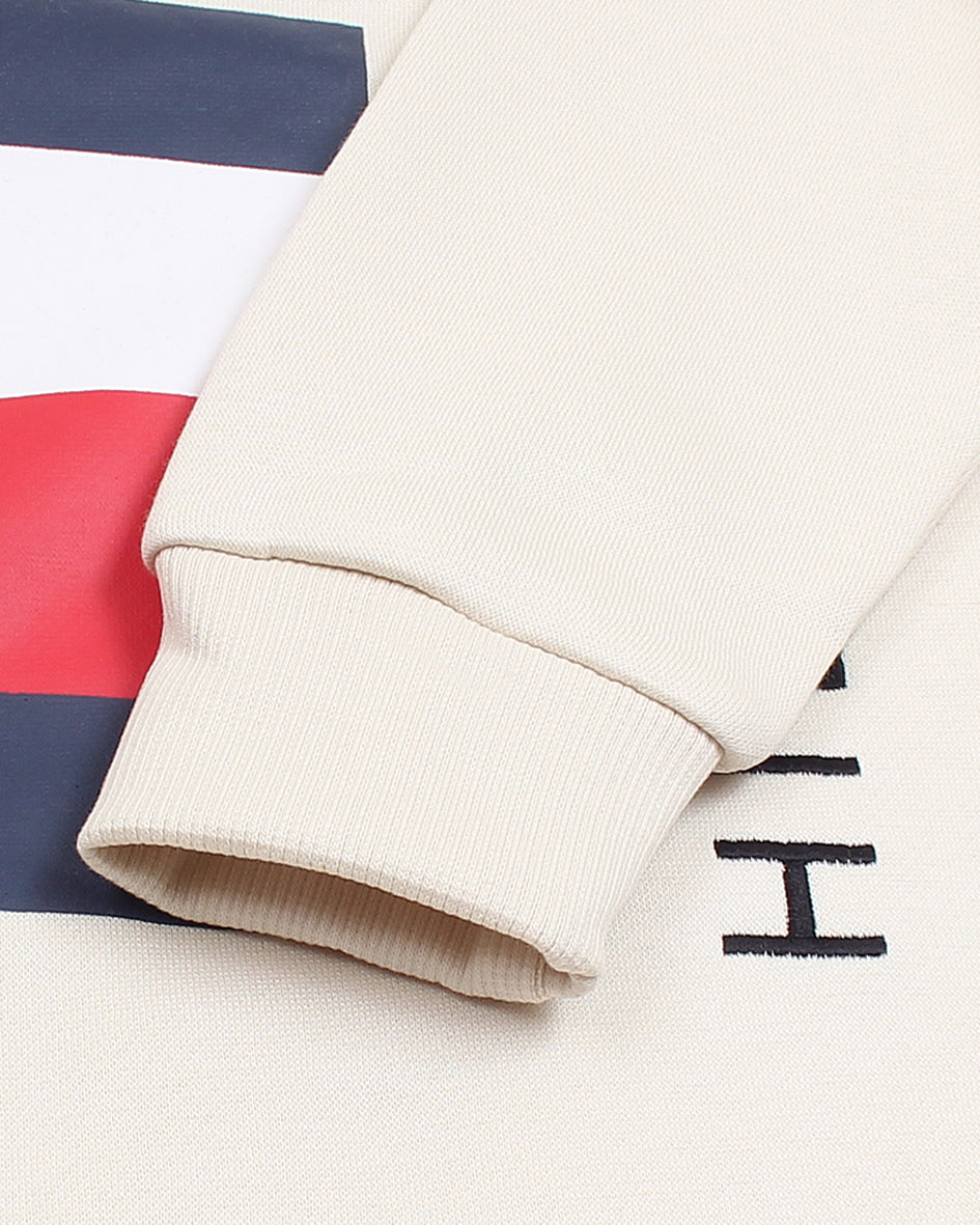 Premium T-H Boys Sweat - Off-White