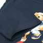 Exclusive Bear Polo Kids Tee - Navy Blue