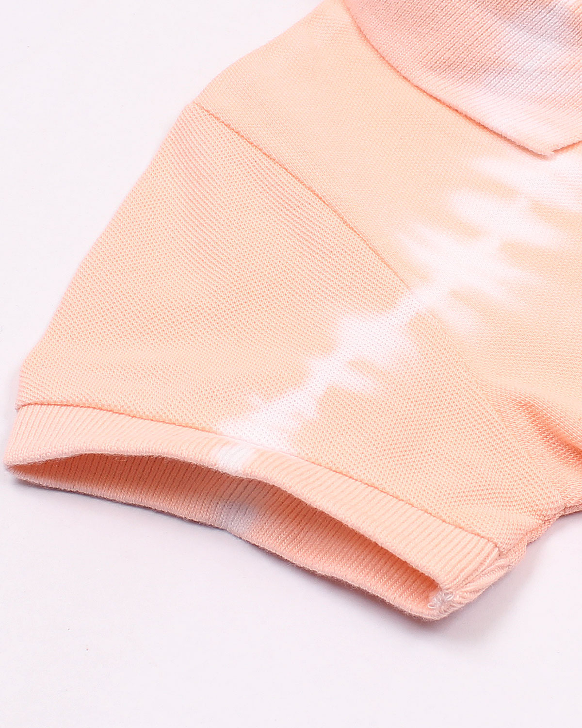 Baby Girl Iconic Polo Dress - Peach