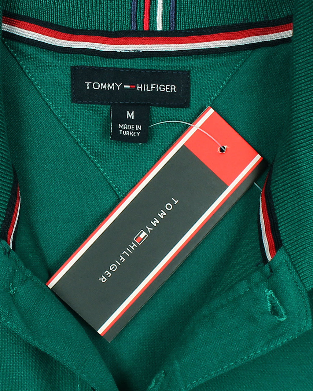 Exclusive Hilfiger Stripe Polo - Green