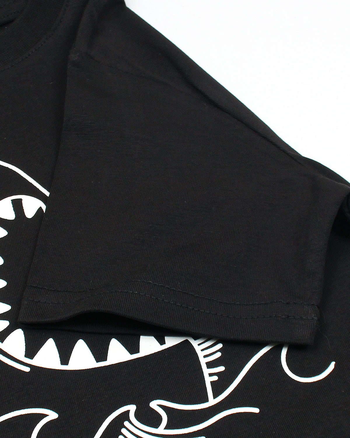Premium Kids Mon. Shark Tracksuit - Black