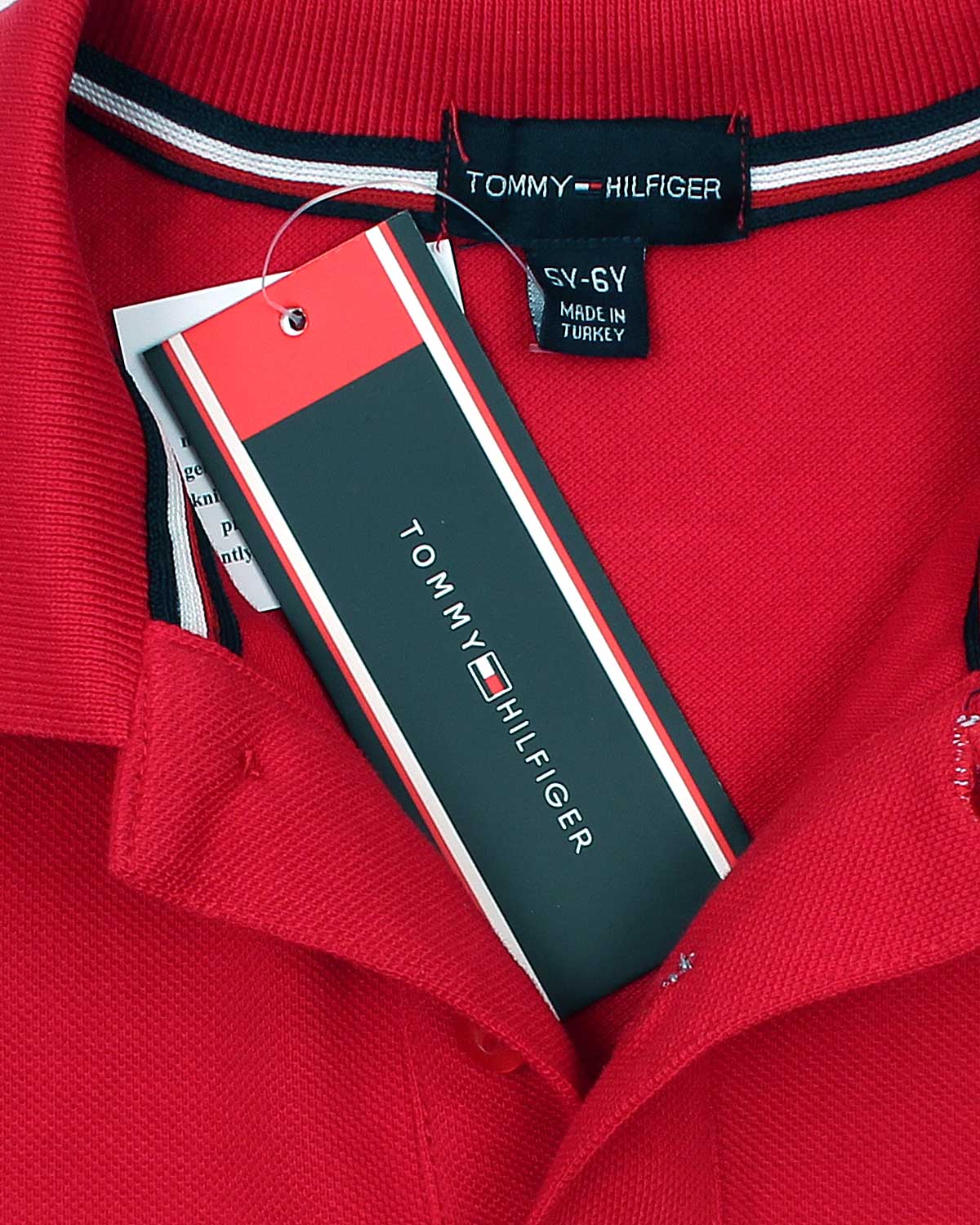 Exclusive Hilfiger Kids Polo - Red