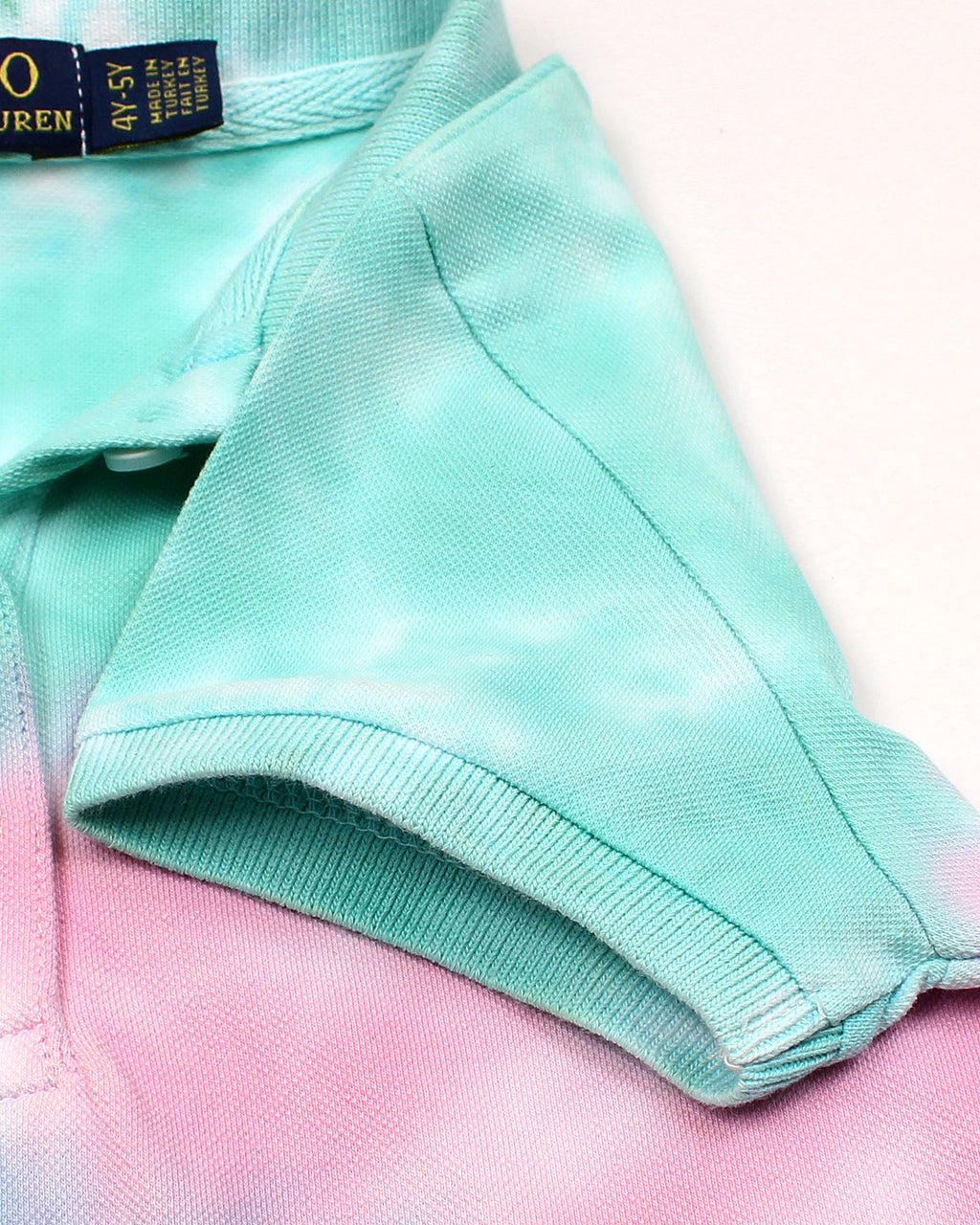 Premium Baby Girl R-L Polo Dress - Tip & Dye