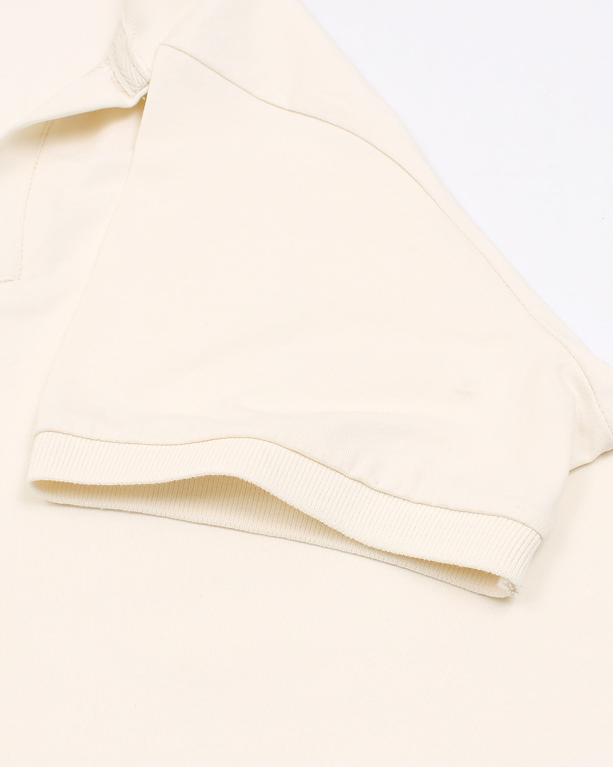 Iconic R-L Johnny Collar Polo - Off White