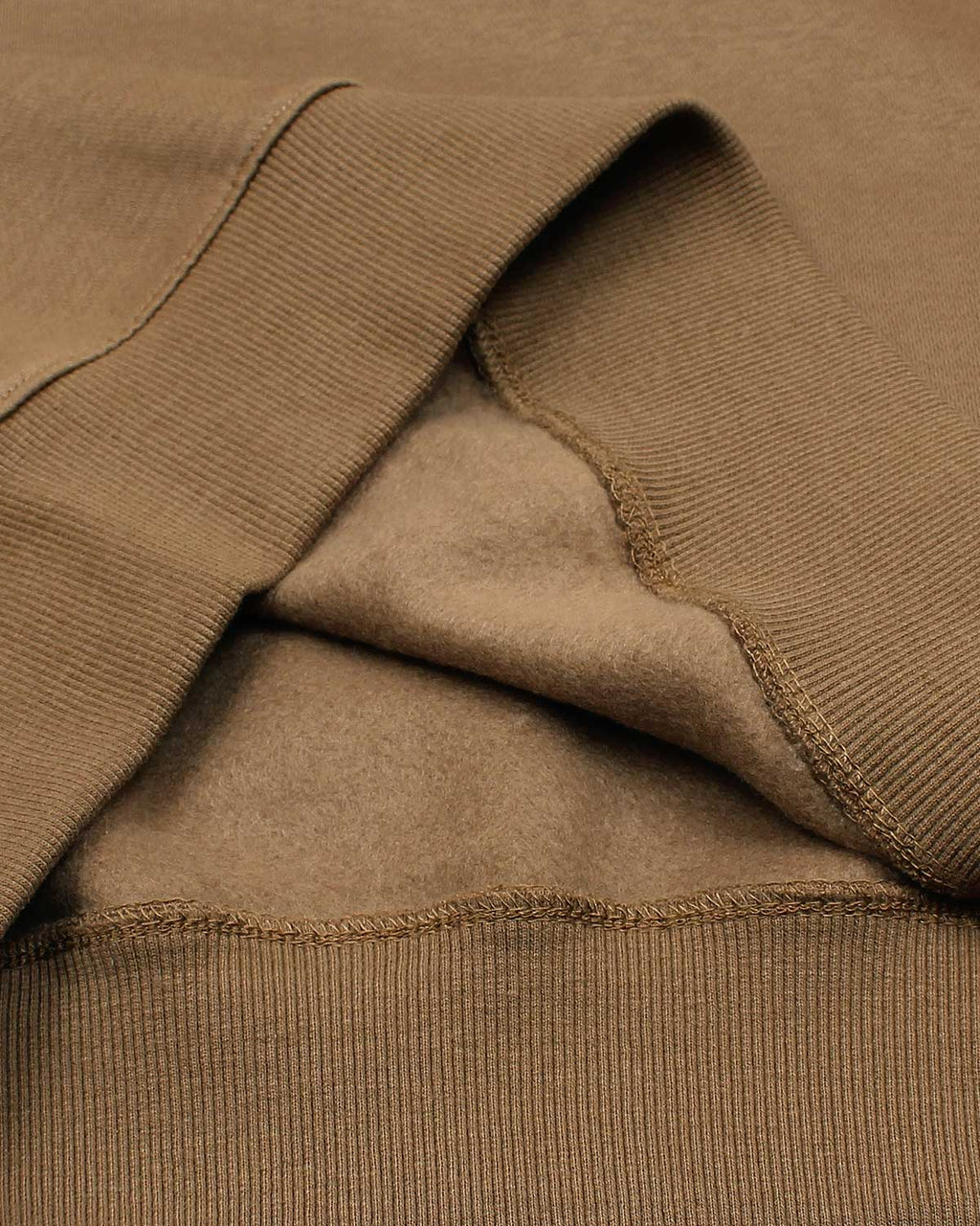 Premium Men’s Loc. Crew Neck Sweatshirt - Brown