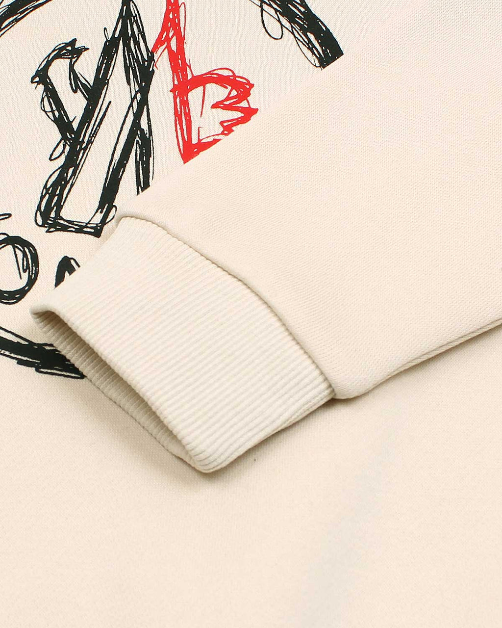 Mon. Kids Batch Sweatshirt - Off White