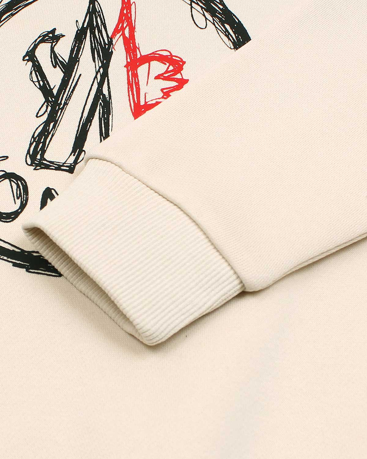 Mon. Kids Batch Sweatshirt - Off White